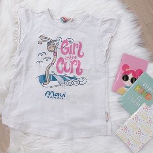 Earth Nymph shirt girls size 5/6 Maui Hawaii